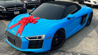 Delivery Of Habby Forex Audi R8 [upl. by Gunnar]