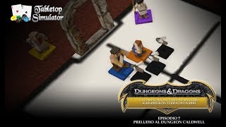 DampD Tabletop Simulator  Modulo 1 Ep 7  Preludio al dungeon della Rocca Caldwell [upl. by Yehsa]