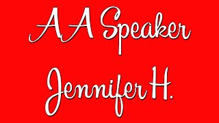 Hilarious AA Speaker Jennifer H – “I Used to Have a Skid Row Soulquot [upl. by Lsil]