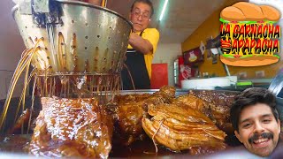 Chile relleno con CARNITAS estilo MICHOACÁN  La garnacha que apapacha [upl. by Conlee]