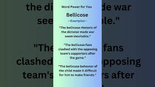 Bellicose [upl. by Tloc362]