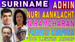 SURINAME Nita Ramcahran Nurmohamed Anand Biharie Adhin DC Lewis Ramdin Francis Renfurm SU NA ME 2024 [upl. by Dorahs]