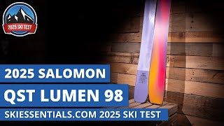 2025 Salomon QST Lumen 98  SkiEssentialscom Ski Test Review [upl. by Dela]