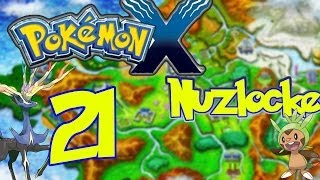 Lets Play Pokemon X Nuzlocke  21  Gefahr für Fossilien [upl. by Dibbell250]