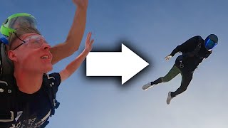 My Experience Going From TANDEM to LICENSED in SKYDIVING  ENTIRE AFF COURSE [upl. by Klara]