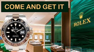 Come and get it – Rolex AD’s KEEP their promise from Monday onwards [upl. by Ender987]