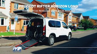 ACA FRANCE  PEUGEOT RIFTER HORIZON LONG [upl. by Animlehliw568]