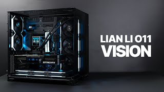 Lian Li O11 VISION PC Build  Galahad II LCD  UNI FAN P28  14700K  Z790 AORUS ELITE X [upl. by Nilorac]