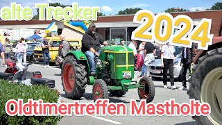 Alte Trecker beim Oldtimertreffen in Rietberg Mastholte 2024 [upl. by Bohon]