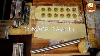 Domáce ravioli s plnkou z baklažánurajčinovým concasse rukolou a parmezánom [upl. by Eal]