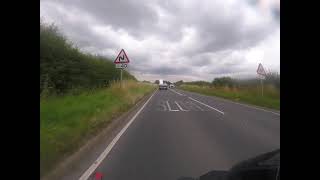 Riding behind a vespa and lambretta breighton scooter rally [upl. by Nymsaj]