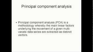 Introduction to Principal Component Analysis [upl. by Modesty]