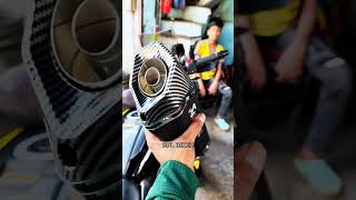 installing Acrapovic Exhaust In Suzuki Vstrom 250 acrapovic exhaust suzukivstromsx250 [upl. by Casey]