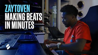 How Zaytoven Turns Melodies into Beats in Minutes  Splice Music [upl. by Eniamej533]