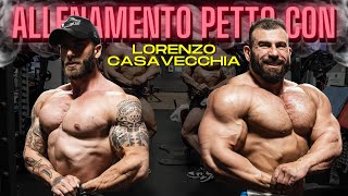 Allenamento PETTO con Lorenzo Casavecchia [upl. by Eiten]