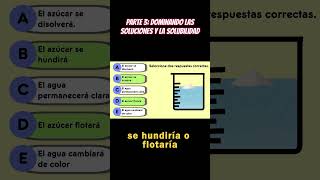 Parte 3 Explorando Soluciones Solubilidad y Propiedades Físicas  Preguntas 3D con Profesor Lara [upl. by Llenyl28]