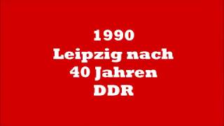 1990 Leipzig nach 40 Jahren DDR  Zeitzeugen der Geschichte [upl. by Yenatirb]