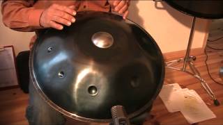 Handpan Innersound scale Melog [upl. by Hanleigh]