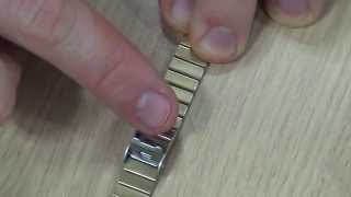 How To Adjust A Casio Slide Clasp [upl. by Myers]