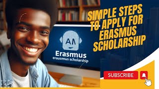 How to apply for Erasmus Mundus Scholarship 2024 [upl. by Atinaw]