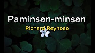 Paminsanminsan  Richard Reynoso  karaoke  Philippine Classic songs [upl. by Acyssej]