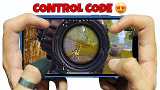 iPhone 13 Pro  HANDCAM  😍  Control Code 🔥 PUBG Mobile⚡️ [upl. by Deedahs]