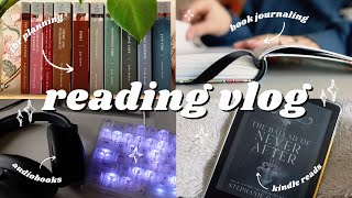 another bookish vlog  finishing the Caraval series book journaling amp reading updates [upl. by Aninad313]