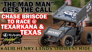 Briscoe to debut at Texarkana Madsen will drive Ikenberry 25 Henry lands Running Boxer 101 [upl. by Nairbal318]