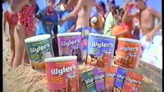 Wylers flavored drink mix quotStop the Worldquot TV Ad  19891990 [upl. by Nazus]