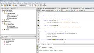 Java Tutorial 21  Interface in Java [upl. by Akeyla]