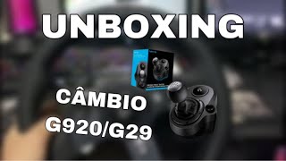 UNBOXING CAMBIO DRIVE SHIFTER G920G29 ESTAMOS UM PASSO A MAIS DE REALIZAR O SETUP DE DRIFT [upl. by Dario]