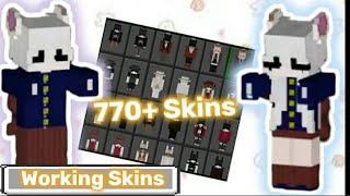 New mcpe 770 cosmetics skins and pack [upl. by Bary750]