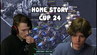 GRAND FINALS Serral vs Clem HomeStory Cup 24 [upl. by Aihsemat]