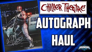 Chiller Theatre Autograph Haul  April 2022 [upl. by Nesila]