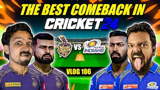 THE BEST COMEBACK IN CRICKET 24 ft MoodySarfare  VLOG 106 [upl. by Cyrill871]