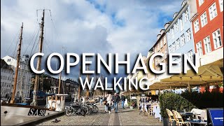 COPENHAGEN DENMARK 4K Walking Tour Discover Famous Landmarks structure in Autumn 2023  Part 1 [upl. by Oigaib]