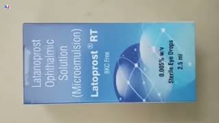 Latoprost RT Eye Drops  Latoprost RT BKC Free Eye drops  Latanoprost Ophthalmic Solution Uses [upl. by Sil]