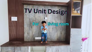 TV Unit design idea for living room 2024  tvunitdesigns tvunitdesign2024 livingroom [upl. by Crispen237]