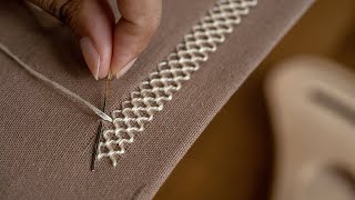 Effortless Embroidery  Neat Border Patterns for Dress and Garments [upl. by Eilagam21]