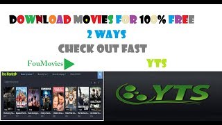 Download BollywoodHollywood movies For free in 20182 waysFoumovies and yify yts [upl. by Corrianne]