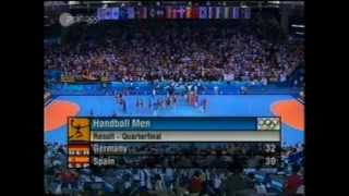 Deutschland  Spanien Olympia 2004 Viertelfinale [upl. by Arramat720]