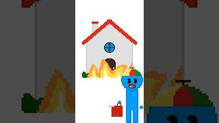 A is for Arson meme drumsy GillieAmanita pixel memes animation [upl. by Vassar]