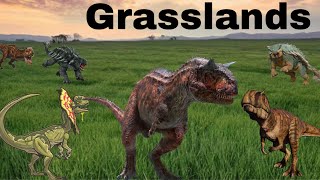 Prehistoric biomes Part 17 Grasslands [upl. by Arikaahs]