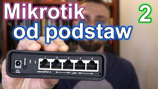 Mikrotik od podstaw cz 2 Bridge adresy IP serwer DHCP [upl. by Naujek455]