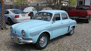 1964 Renault Dauphine Automatic  Walk Around [upl. by Ain]