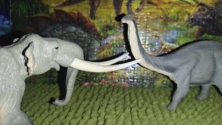 Apatosaurus VS Stegodon [upl. by Rehnberg]