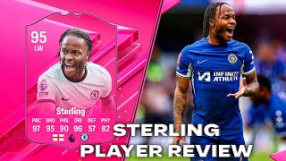 LA EXPLOSIVIDAD DE STERLING ES UNICA   STERLING 95 FUTTIE PLAYER REVIEW [upl. by Nosyaj180]