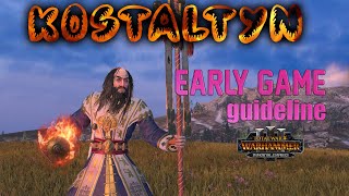 Kostaltyn  The Great Orthodoxy early game guideline  Kislev turn by turn on legendary [upl. by Apilef24]