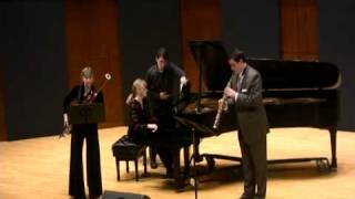 POULENC Trio for Oboe Bassoon and Piano  III Rondo [upl. by Anavlis]