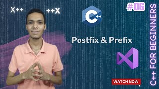 Postfix amp Prefix in C شرح [upl. by Calisa]